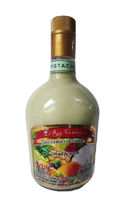Creema de mezcal pistache