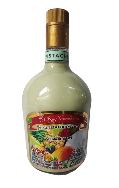 Creema de mezcal pistache