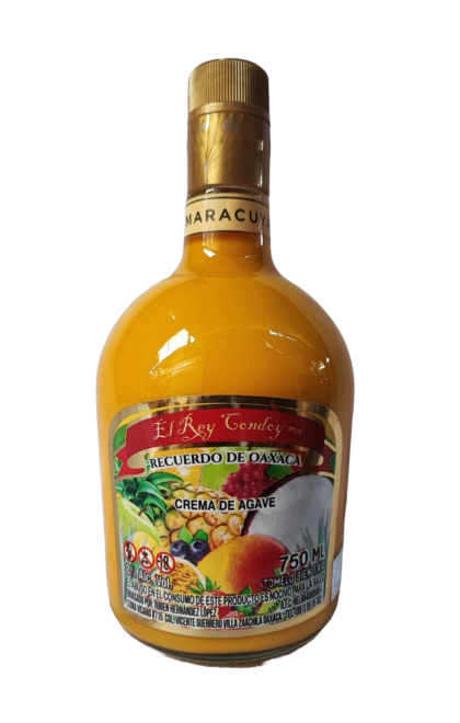 Crema de mezcal maracuya